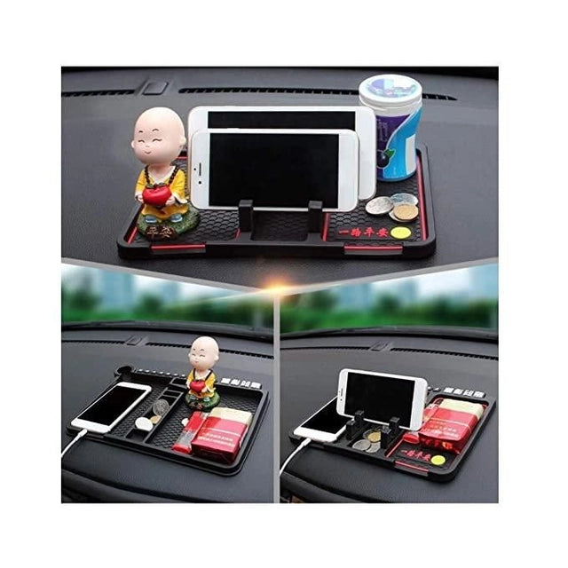 GripBase Pro — Anti-Slip Silicone Car Dashboard Phone & GPS Holder