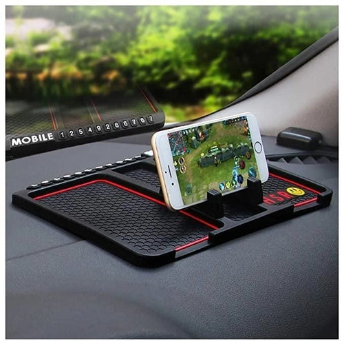 GripBase Pro — Anti-Slip Silicone Car Dashboard Phone & GPS Holder