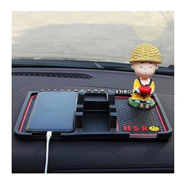 GripBase Pro — Anti-Slip Silicone Car Dashboard Phone & GPS Holder